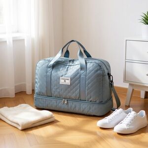 Blue Traveling Bag
